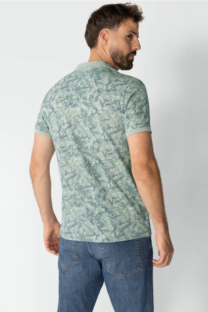 PIQUE POLO MET BOTANISCHE PRINT 46435010 5256